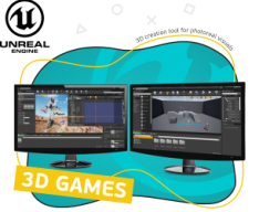 Unreal Engine 4. Игровой движок - Школа программирования для детей, компьютерные курсы для школьников, начинающих и подростков - KIBERone г. Домодедово
