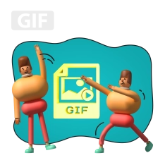 Gif-анимация - КИБЕРшкола программирования для детей, компьютерные курсы для школьников, начинающих и подростков - KIBERone г. Домодедово