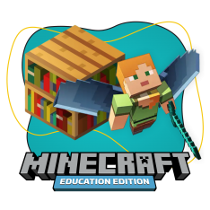 Minecraft Education - КИБЕРшкола программирования для детей, компьютерные курсы для школьников, начинающих и подростков - KIBERone г. Домодедово