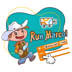 Run Marco - КИБЕРшкола программирования для детей, компьютерные курсы для школьников, начинающих и подростков - KIBERone г. Домодедово