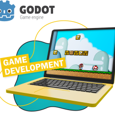 Godot.  Основа создания легендарных игр - КИБЕРшкола программирования для детей, компьютерные курсы для школьников, начинающих и подростков - KIBERone г. Домодедово