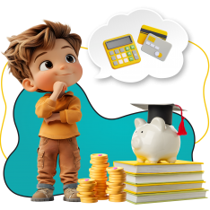 Финансовый интеллект вместе KIBERone - КИБЕРшкола программирования для детей, компьютерные курсы для школьников, начинающих и подростков - KIBERone г. Домодедово