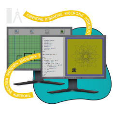 Исполнители чертежник и черепашка - КИБЕРшкола программирования для детей, компьютерные курсы для школьников, начинающих и подростков - KIBERone г. Домодедово