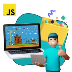 JavaScript + AI. Проектное обучение + геймификация + AI-помощники - КИБЕРшкола программирования для детей, компьютерные курсы для школьников, начинающих и подростков - KIBERone г. Домодедово
